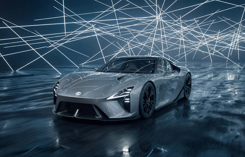 Lexus LFA Concept, a estreia mundial do esportivo BEV